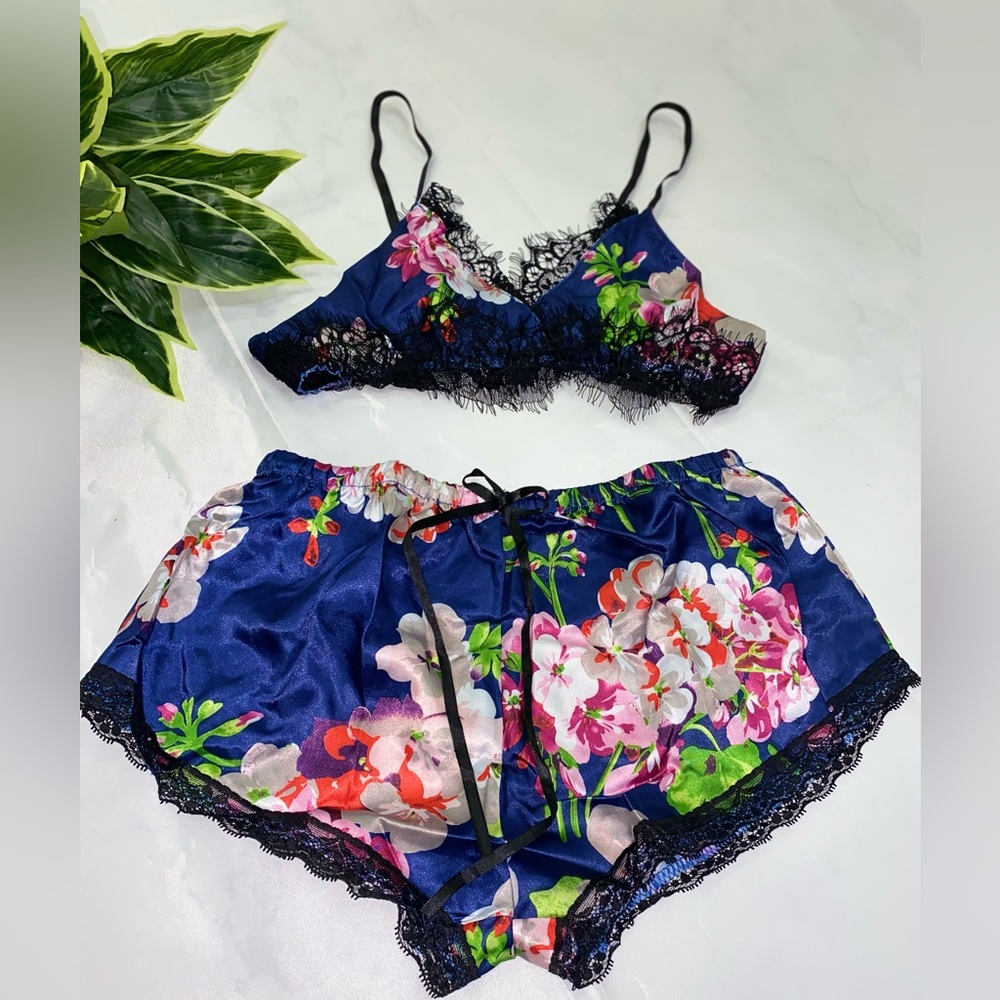 Lingerie 2pc Floral Set